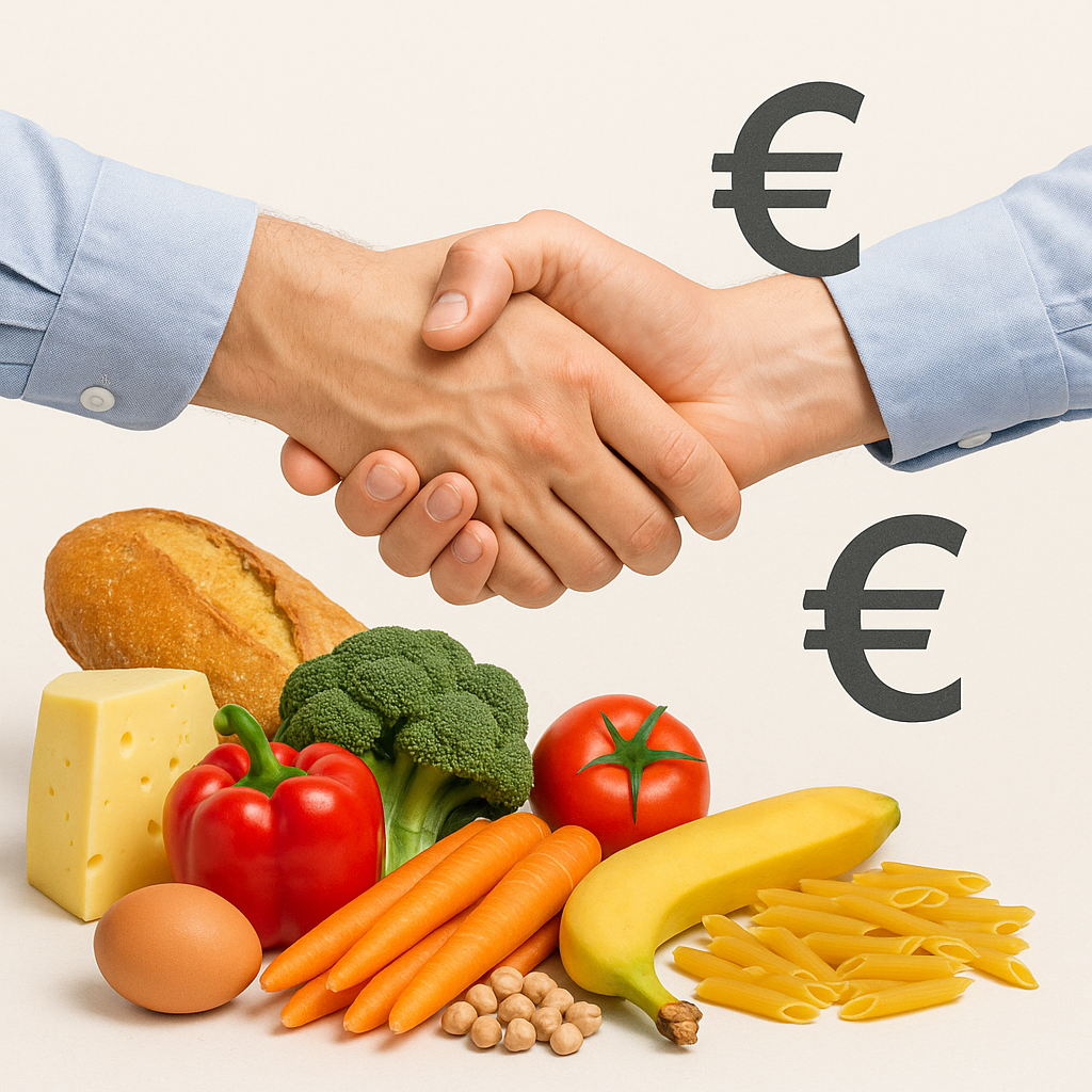 KI_große Übernahme Bild zeigt Hände und Lebensmittel care-impuls GmbH